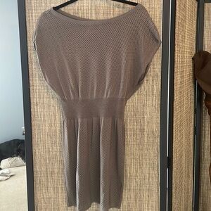 Mesh fabric dress